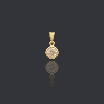 PINGENTE PONTO DE LUZ - BANHADO A OURO 18K