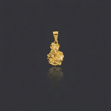 PINGENTE PEPITA PEQUENA - 1,5CM - BANHADO A OURO 18K